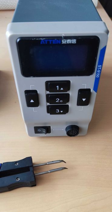 stacja lutownicza atten st9150 termopęseta, desoldering tweezers