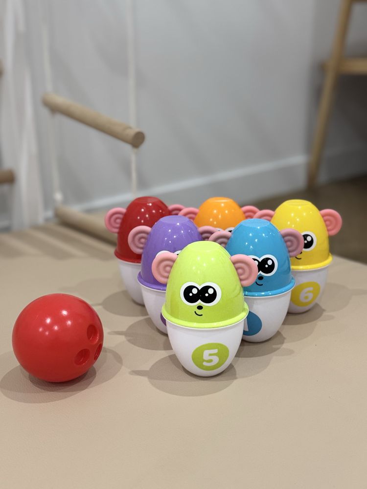 Іграшка боулінг Chicco “Страйк мавпи”