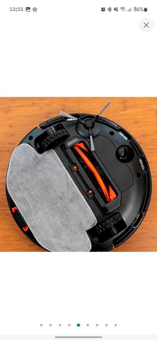 Робот пилосос Xiaomi Mi Robot Vacuum-Mop SKV4109GL Black