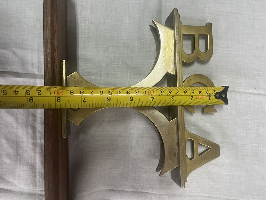 Banco Comercial de Angola em bronze anos 60 excelente estado