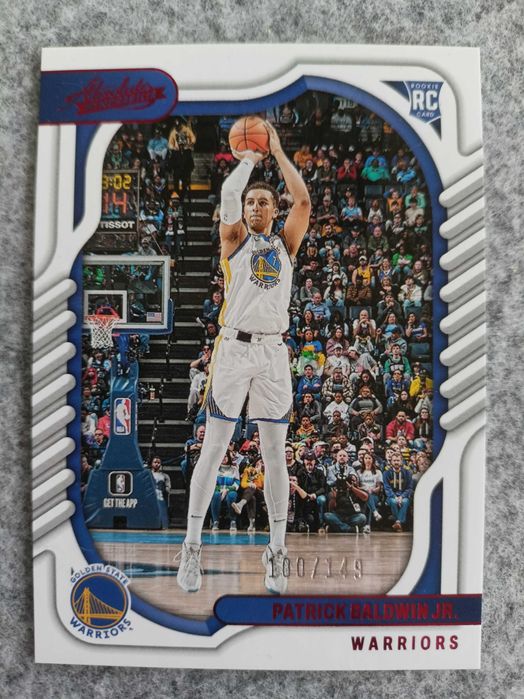 Karta NBA Rookie 2022-23 Absolute Memorabilia /149 Baldwin Jr Warriors