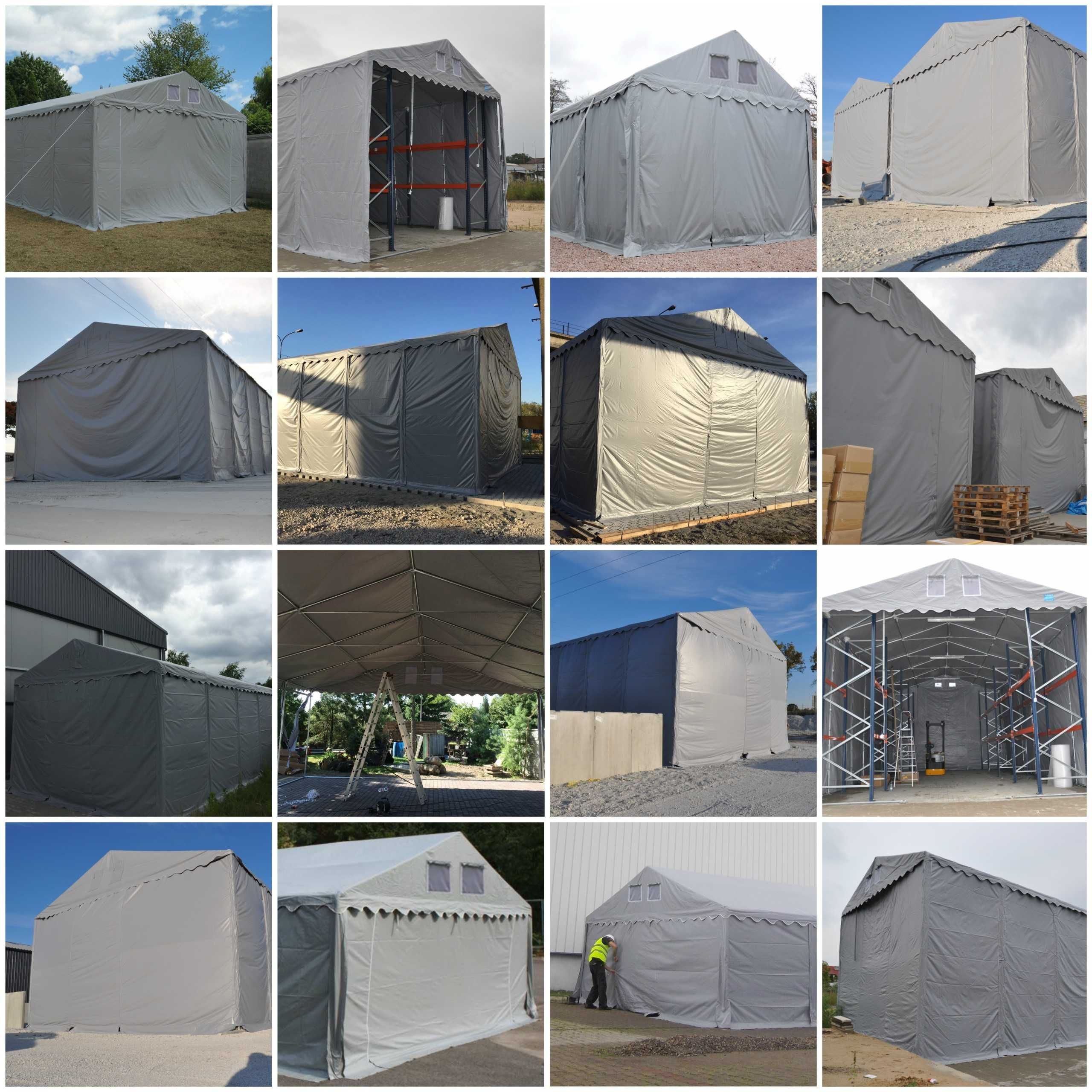 Namiot PRESTIGE PRIME 6x12-4m hala przemysłowa magazyn MOCNY PVC 550g