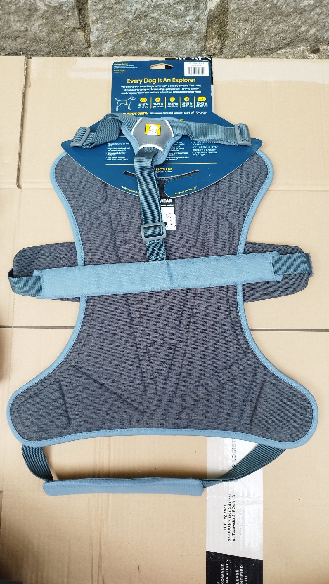 Ruffwear Web Master szelki dla psa Slate Blue L/XL