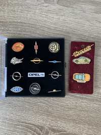 Значки Opel, Porshe, колекція,піни