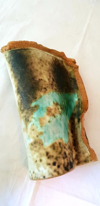 Ceramiczny wazon, sygnowany