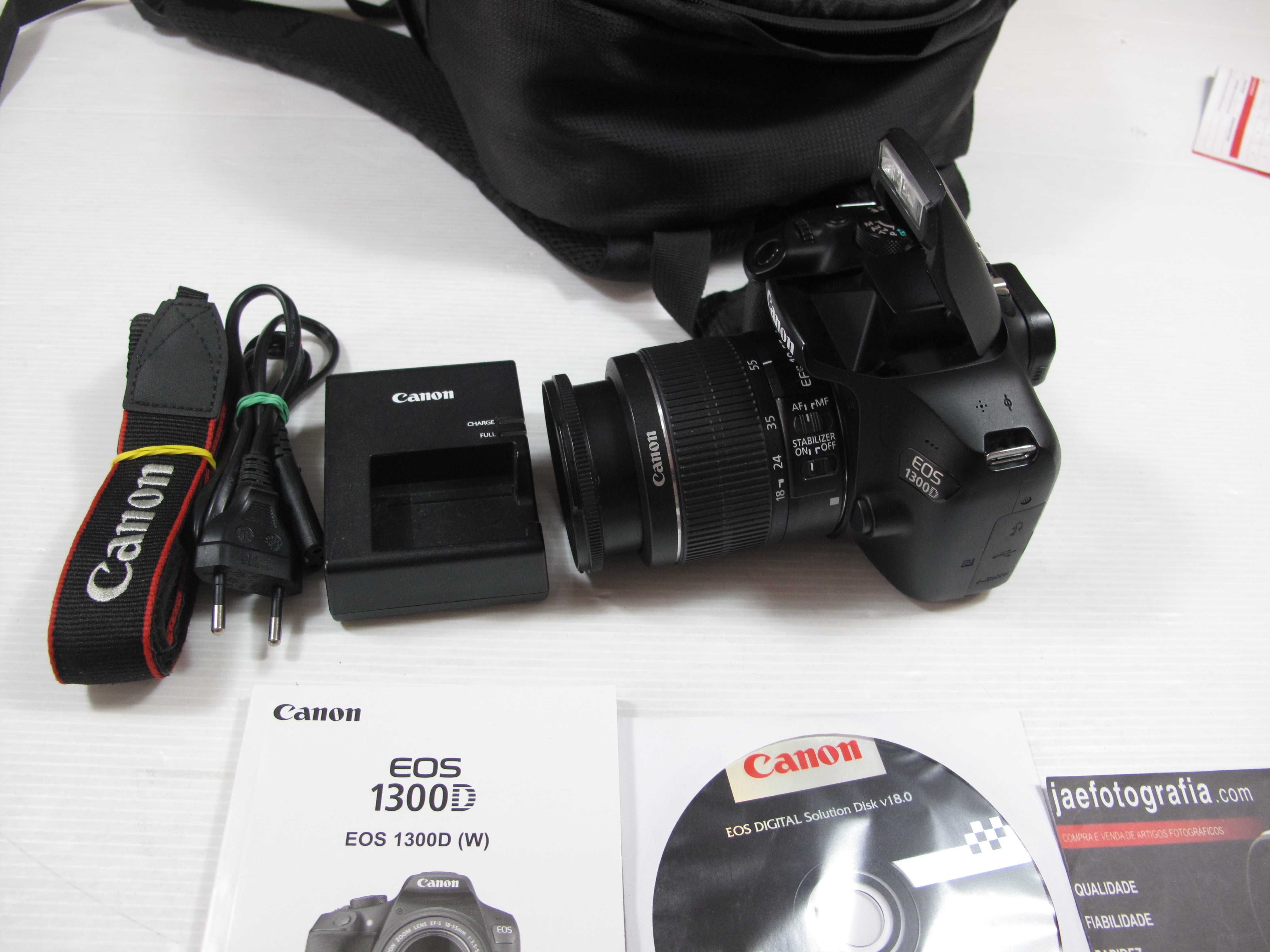 Canon 1300D + 18-55mm só 13000 Disp. vale o valor pedido- Ver decrição
