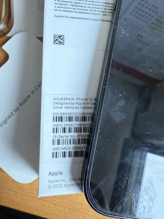 Iphone 12 64gb stan black  5+ bez blokad dziala face id