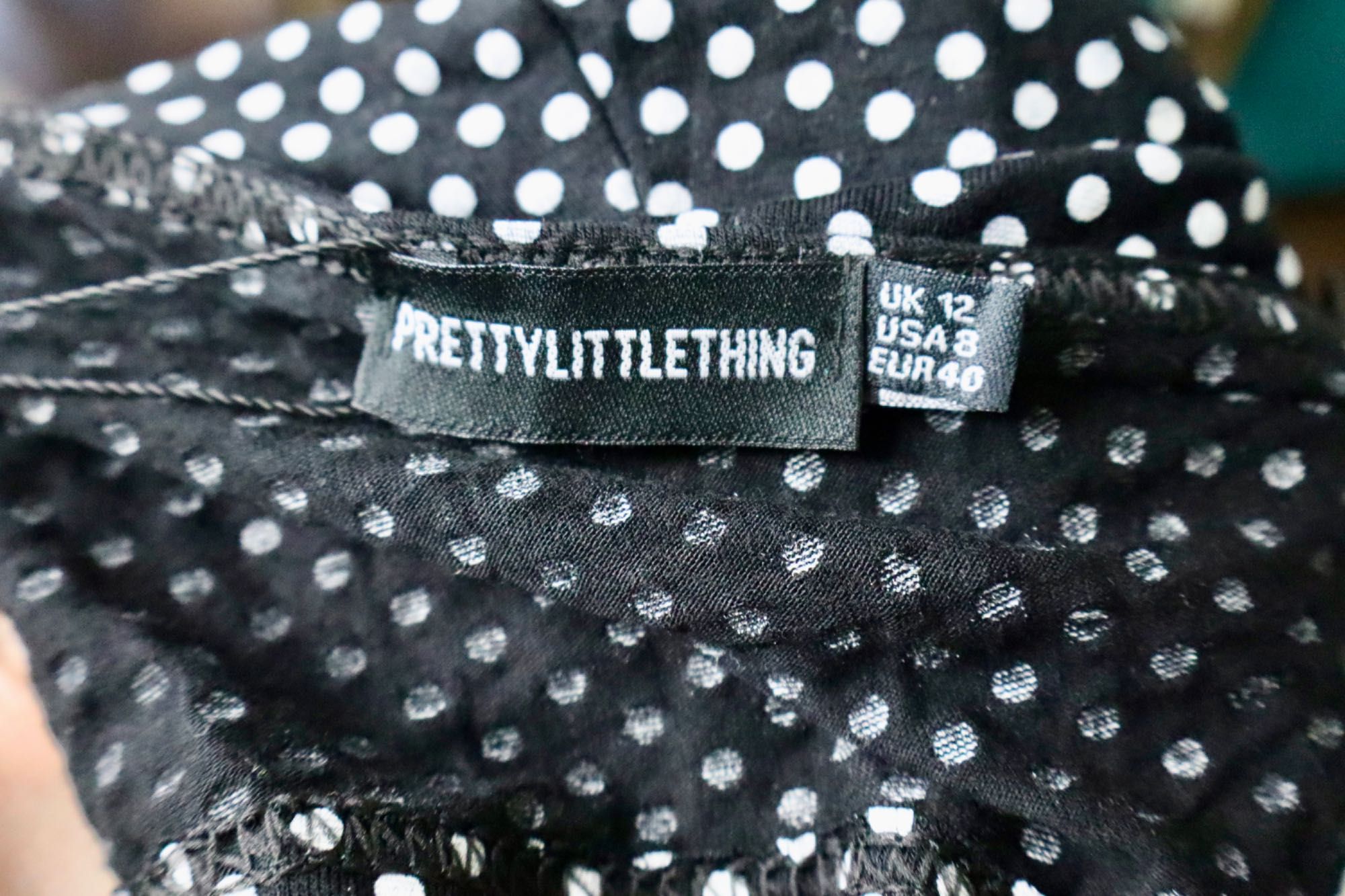 Crop top PrettyLittleThing wiskoza Nowy z metką