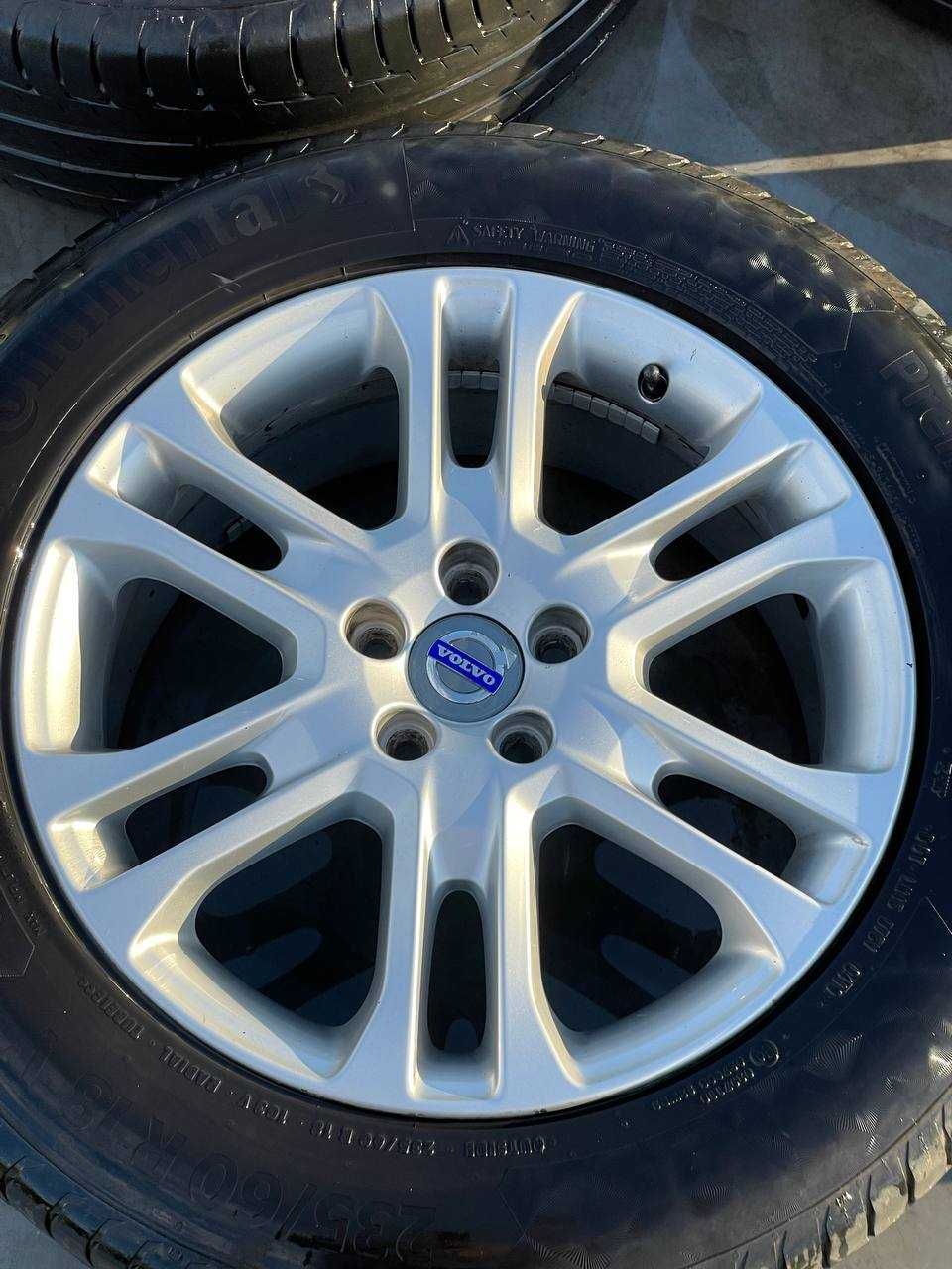 FELGI VOLVO + opony continental rozstaw 108x5 235/60/18r
