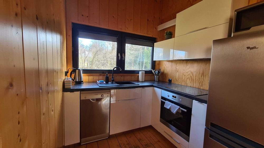 Spokoje - Domki nad jeziorem, plaża, balia