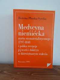 Medycyna nowożytna nurt niematerialistyczny Płonka-Syroka