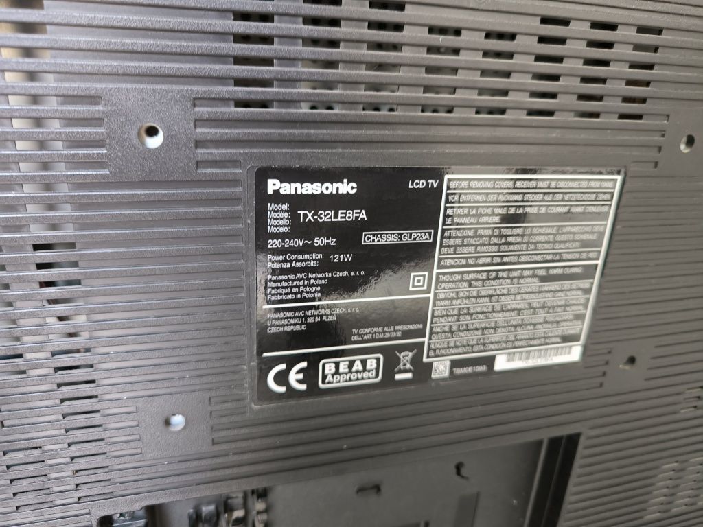 Telewizor PANASONIC 32 całe plus pilot ! panasonic tx-32le8fa