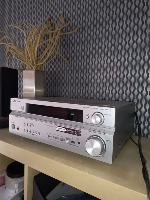 Pioneer VSX-516 + pilot + głośniki Sony SS-RG440