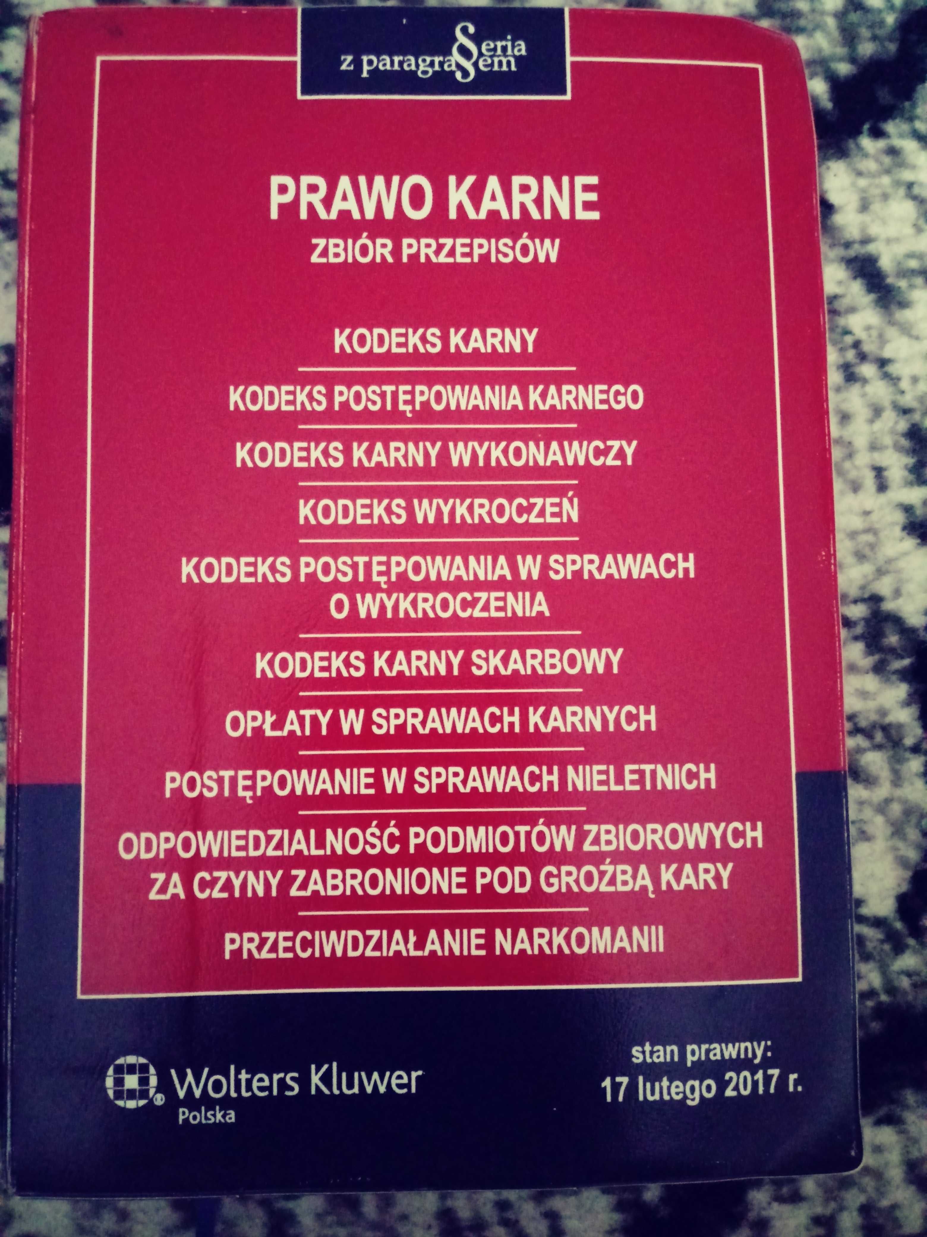 Prawo Karne. Zbiór przepisów