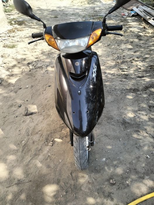 Мопед яма джок на полном ходу