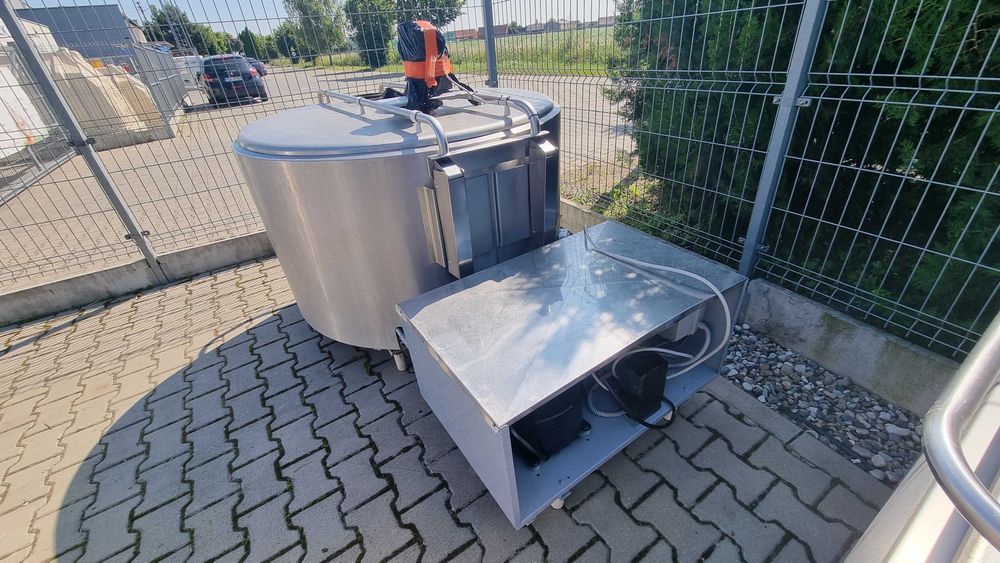Schładzalnik zbiornik okrągły chłodnia do mleka 800 Litrów GWARANCJA