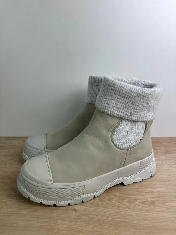 ORYGINALNE BUTY Buty botki zimowe r. 40 caprice szare