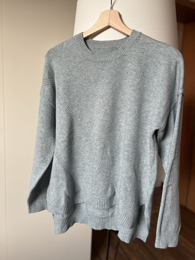Sweter angora blekitny, rozmiar S/M