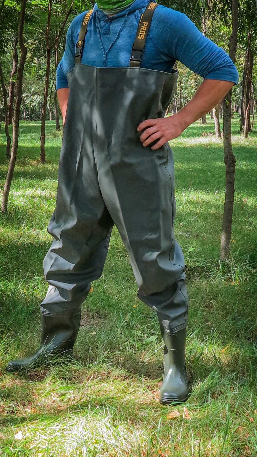 Польский полукомбинезон забродный PROS STANDARD SB 01 костюм рыбацкий