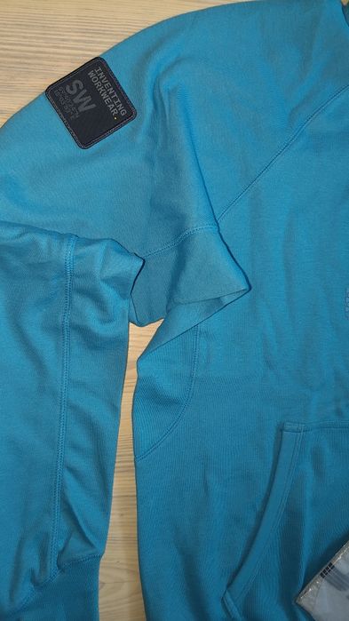 Zestaw Snickers XL  Ocean bluza z kapturem+koszulka roboczy jesień