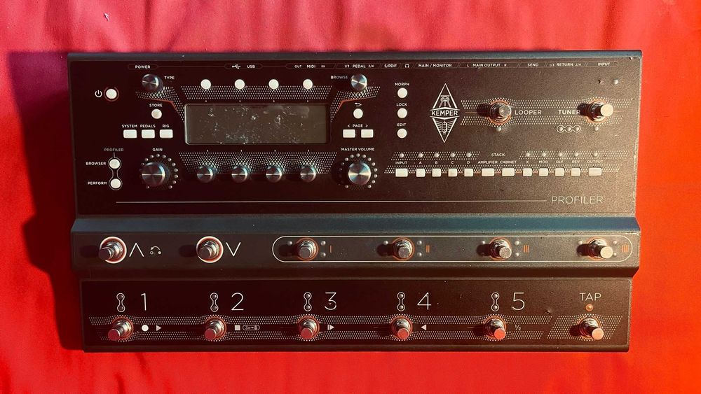 Kemper Stage Profiler + oryginalna torba + tysiące profili