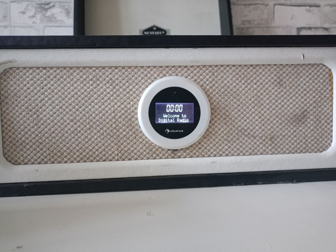 Auna gramofon walizkowy radio DAAB+ BLUETOOTH