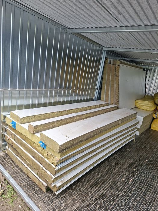 Płyta warstwowa wełna szklana nie palna 10 cm gruba