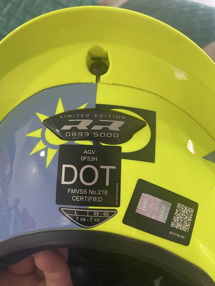 AGV pista gp rr soleluna