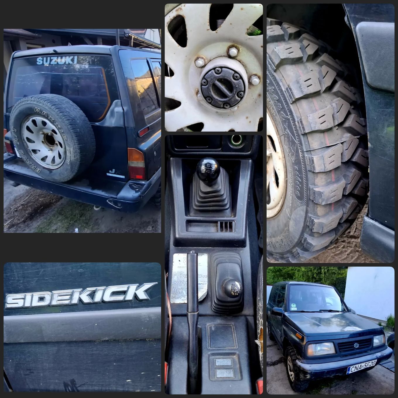 Suzuki Vitara Vitara sidekick 4x4 podniesiona nowe MT