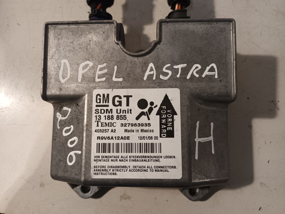 Centralina airbag opel astra H