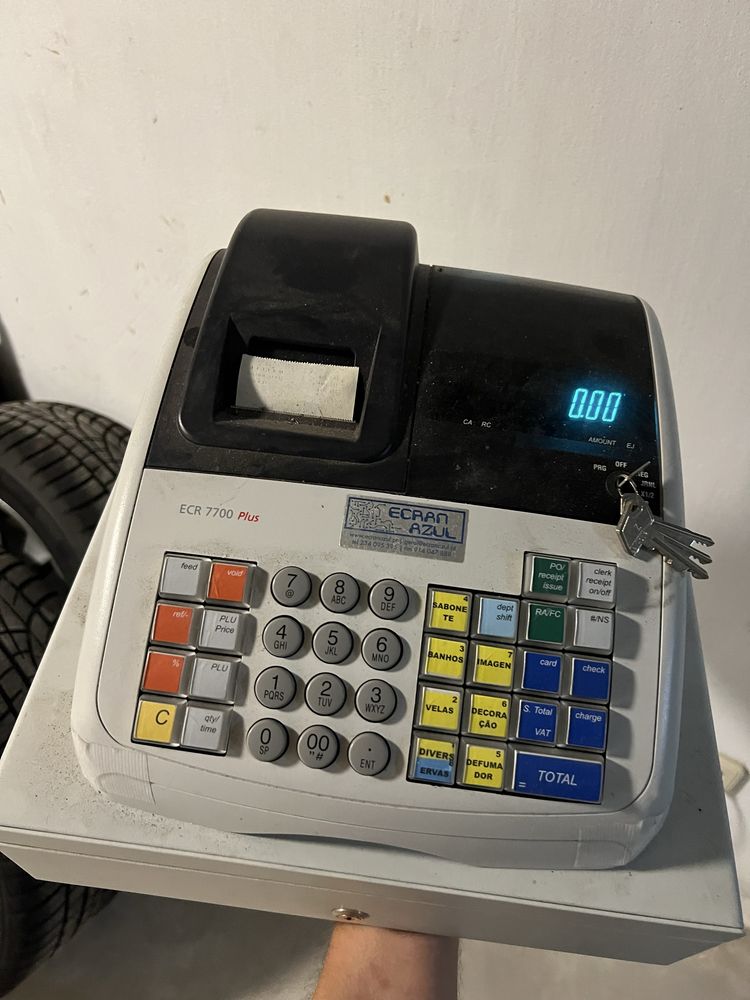 Registadora Olivetti ECR 7700 plus