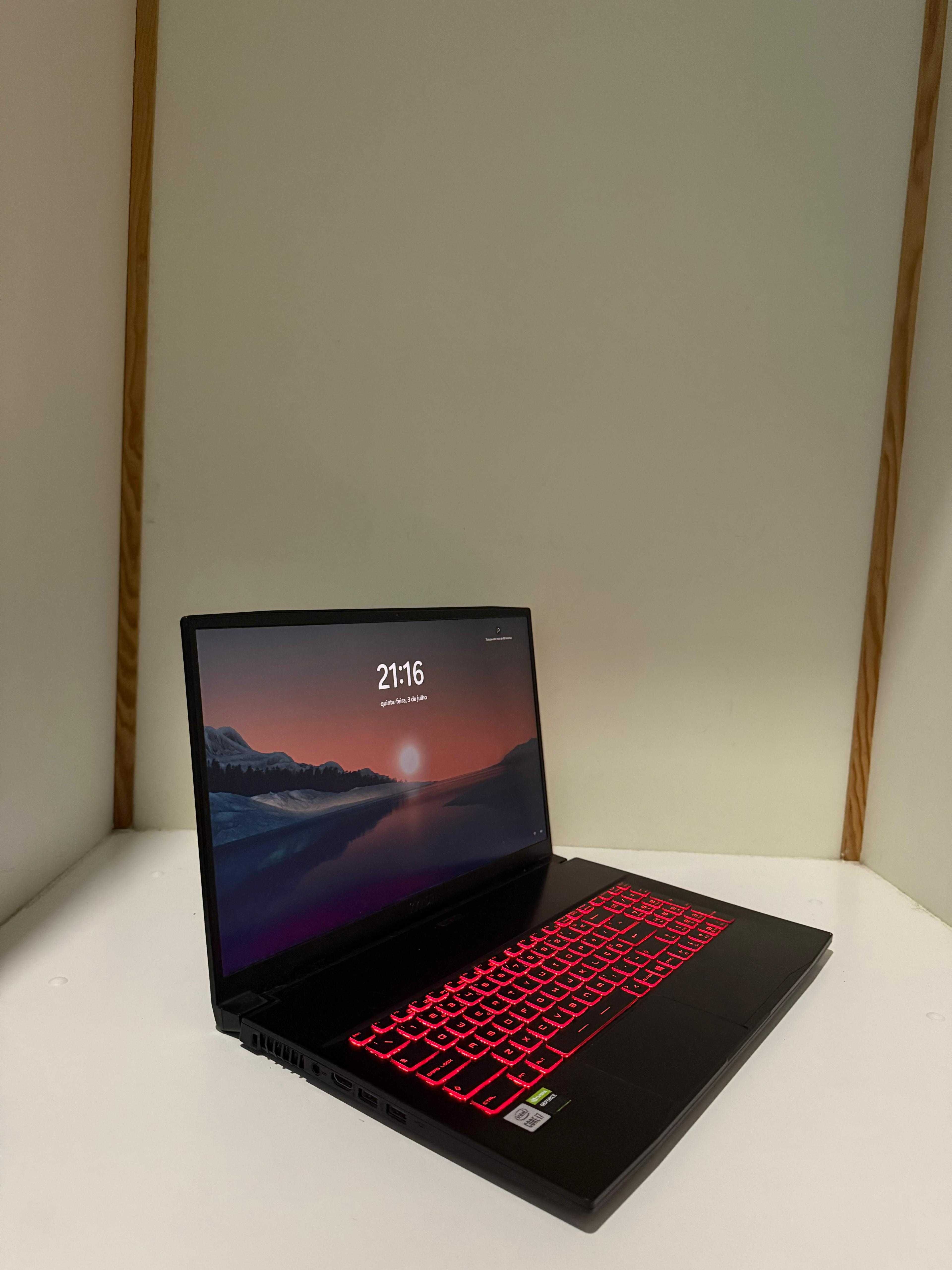 Portátil MSI gaming