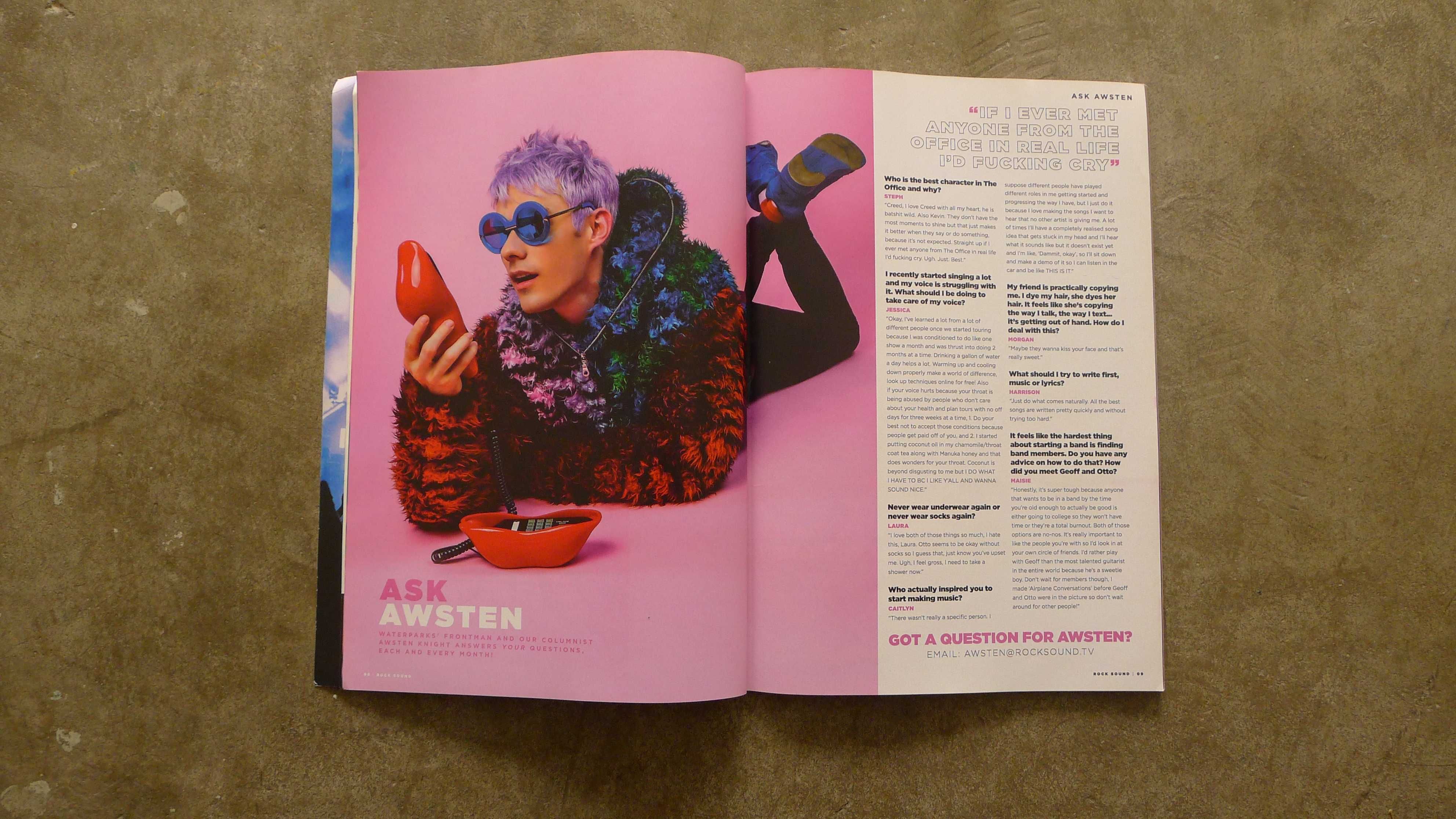 Revista "Rock Sound" - Ed. Especial Artist Awards