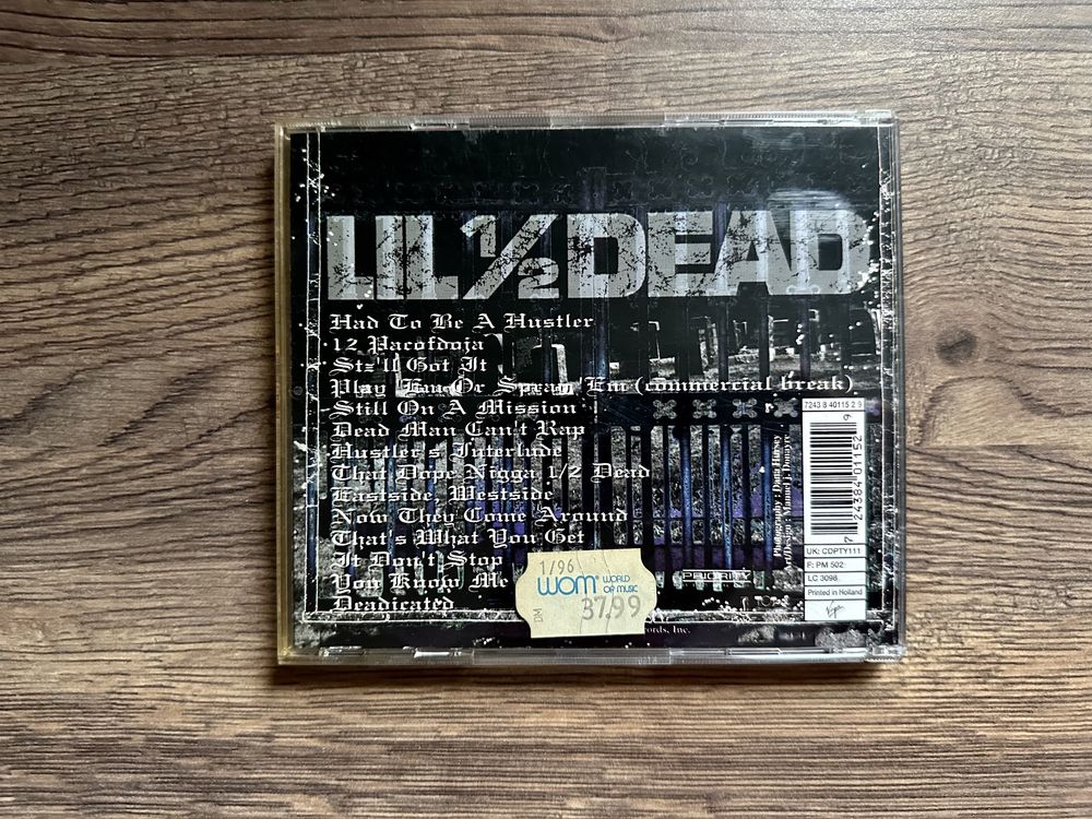 Lil' 1/2 Dead ‎– The Dead Has Arisen CD G-Funk West Coast