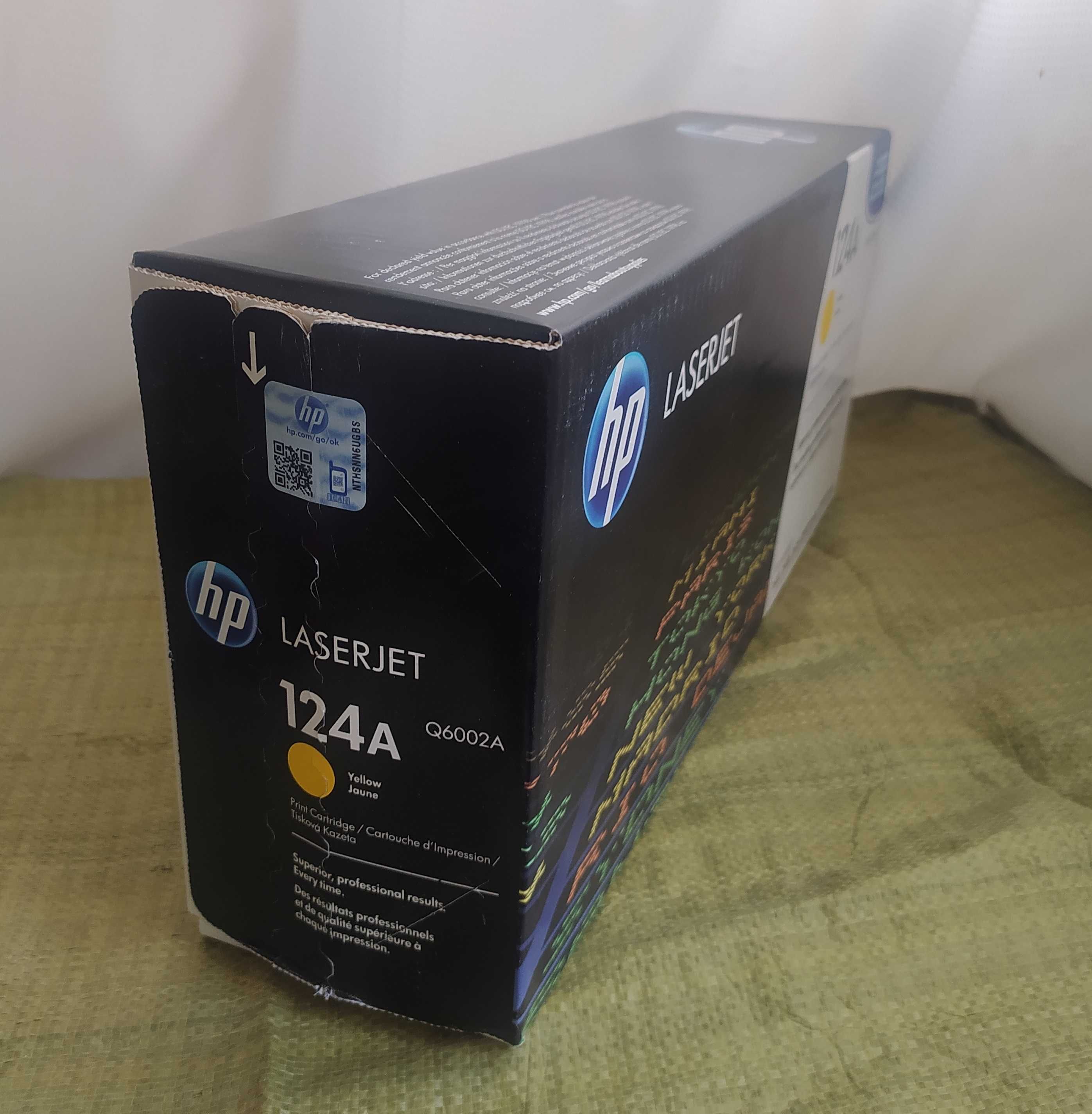 Оригинальный картридж HP 124A