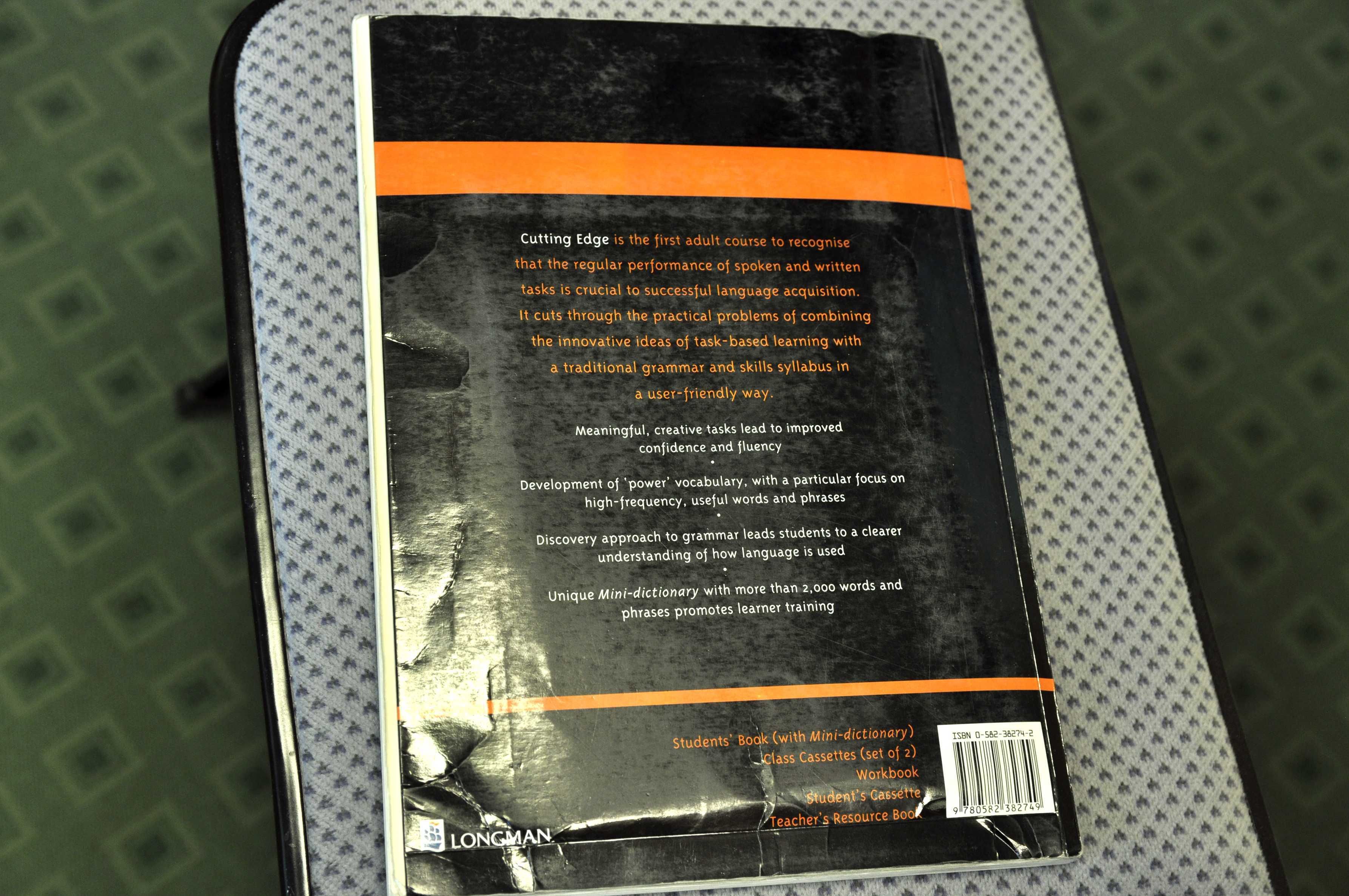 Podręcznik angielski Cutting Edge Longman Student's Book słowniczek