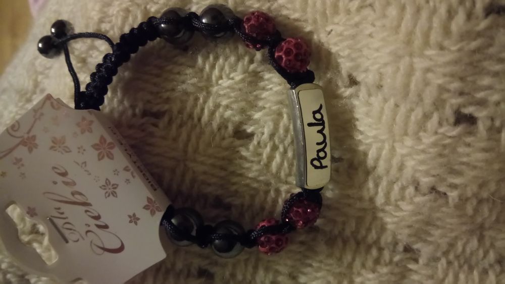 Bransoletka z wygrawerowanym imieniem