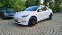 Tesla Y Long Range Zasięg 542km Super stan Autopilot 20" HAK SOH91% FV23%