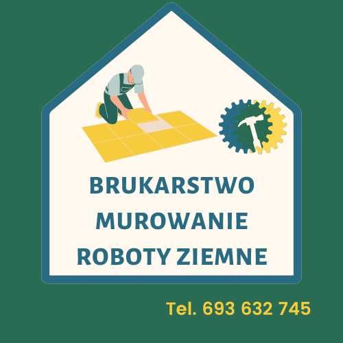 Usługi brukarskie, murowanie, roboty ziemne, betonowanie