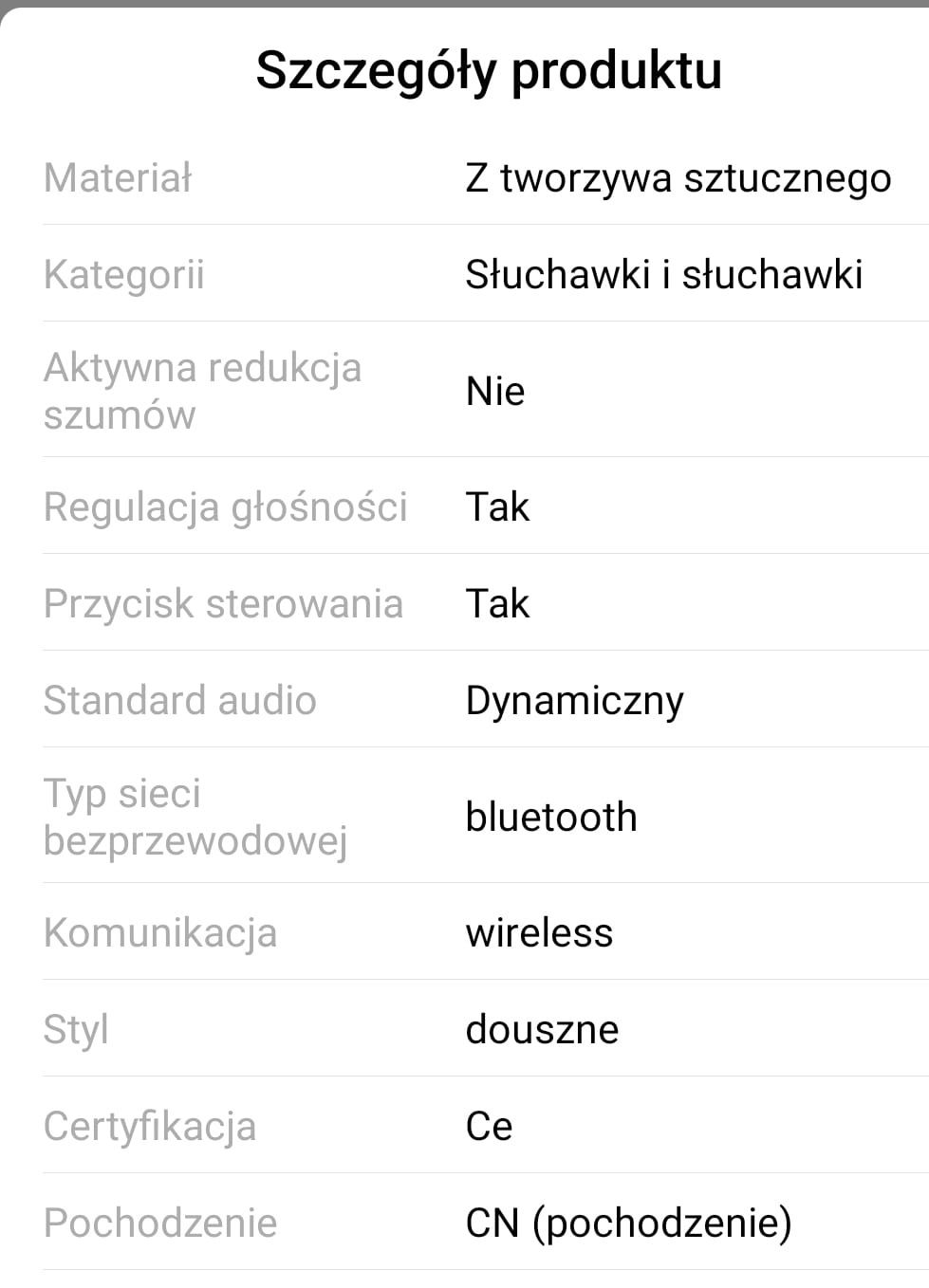 Zestaw słuchawkowy bluetooth