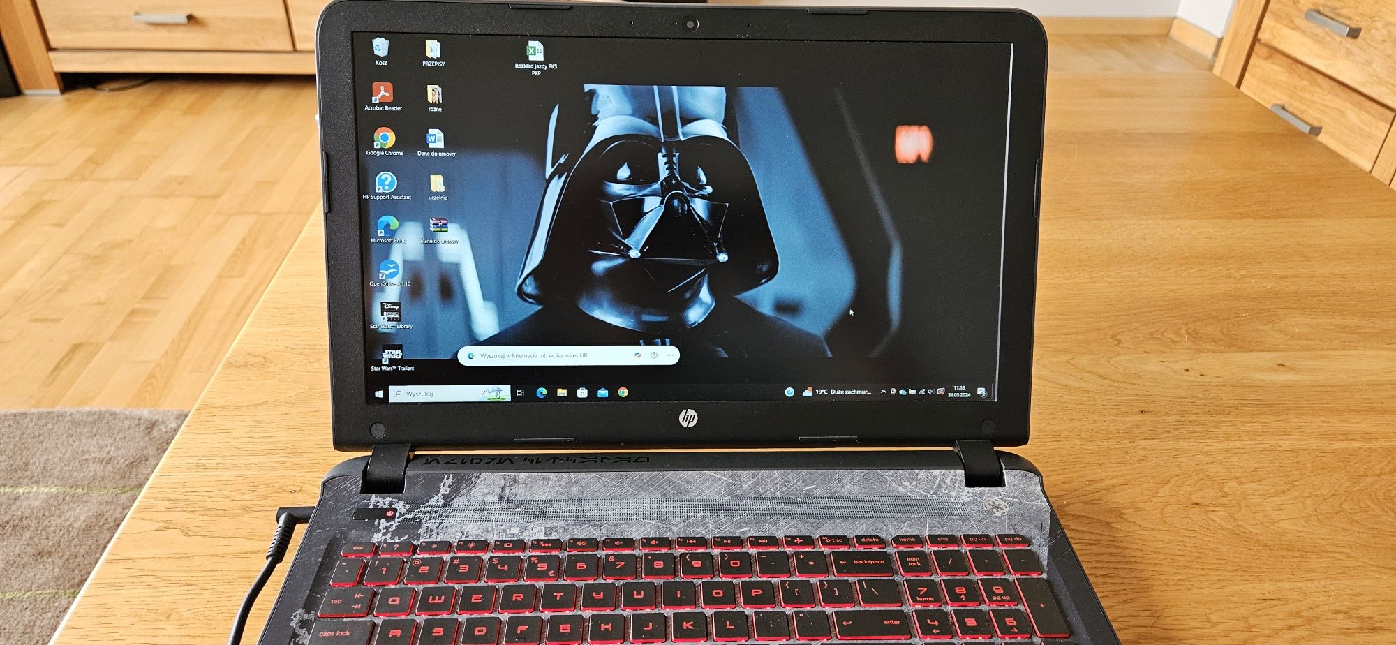 Notebook/Laptop 15,6'' HP Pavilion Stars Wars
