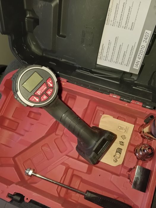 Аккумуляторный фен parkside