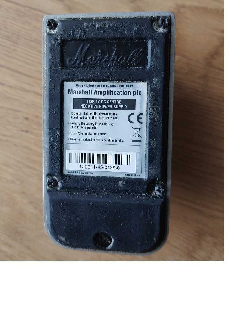 Pedal Distorção / Overdrive Marshall Guvnor II