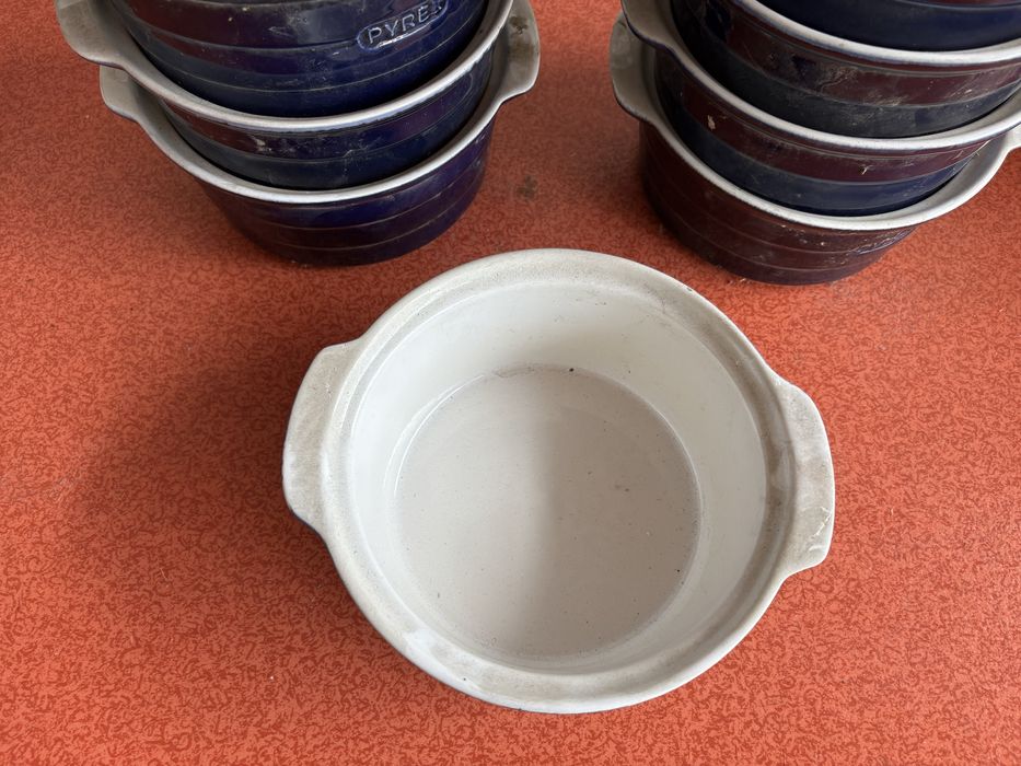 Conjunto de 10 pirex