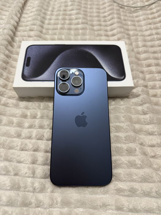 iPhone 15 Pro Max 256GB Blue Titanio