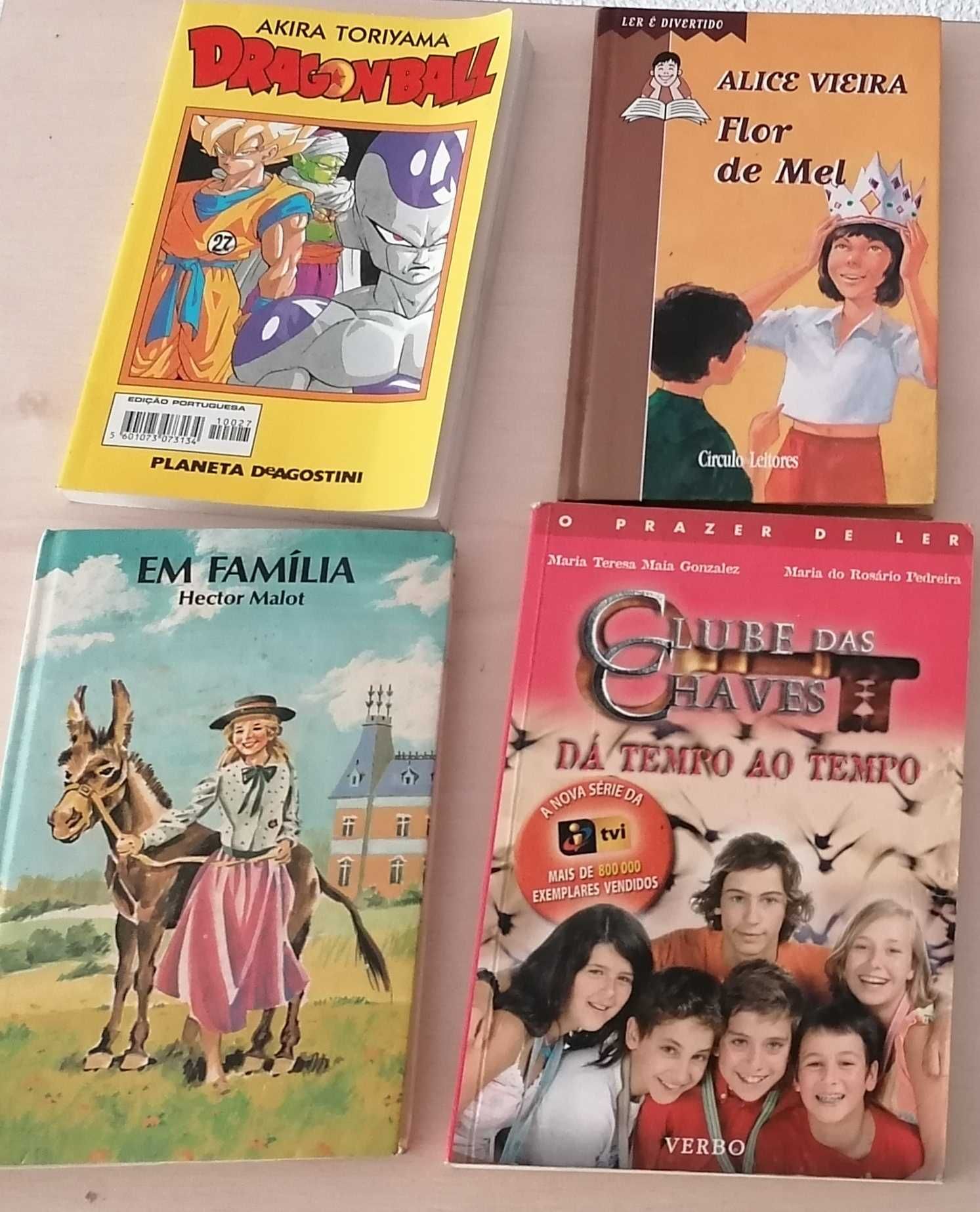 Livros infantis, juvenis e de colorir, todos por 5€