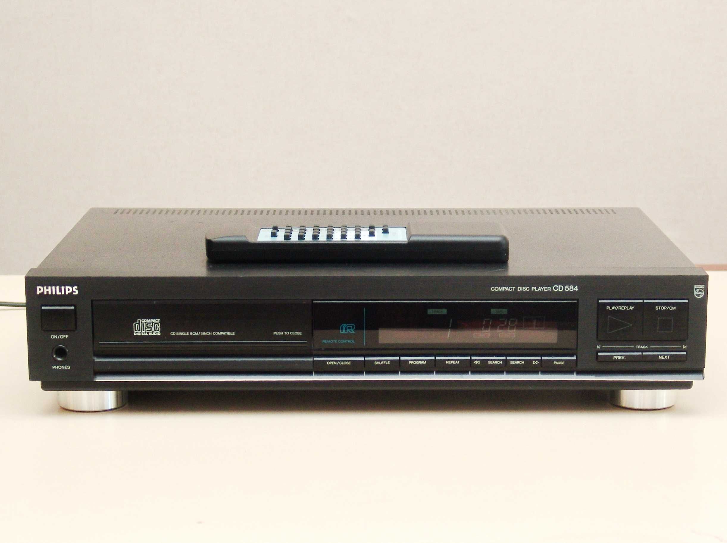 CD плеер Philips CD 584, Philips CD 473 (ЦАП TDA1541).