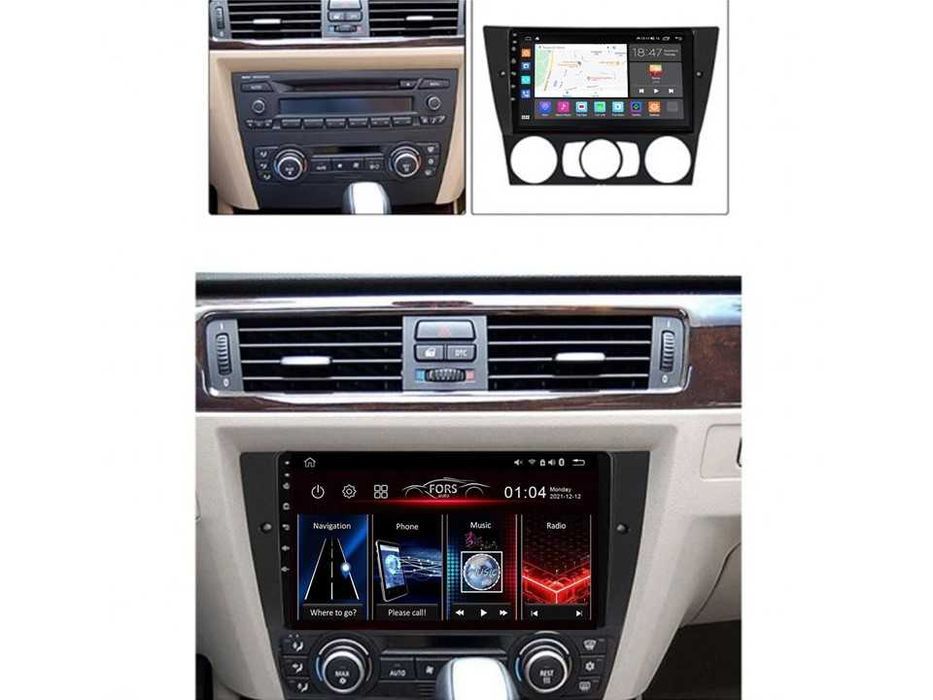 Radio samochodowe Android BMW 3 E90-E93 (9") 2004.-2012