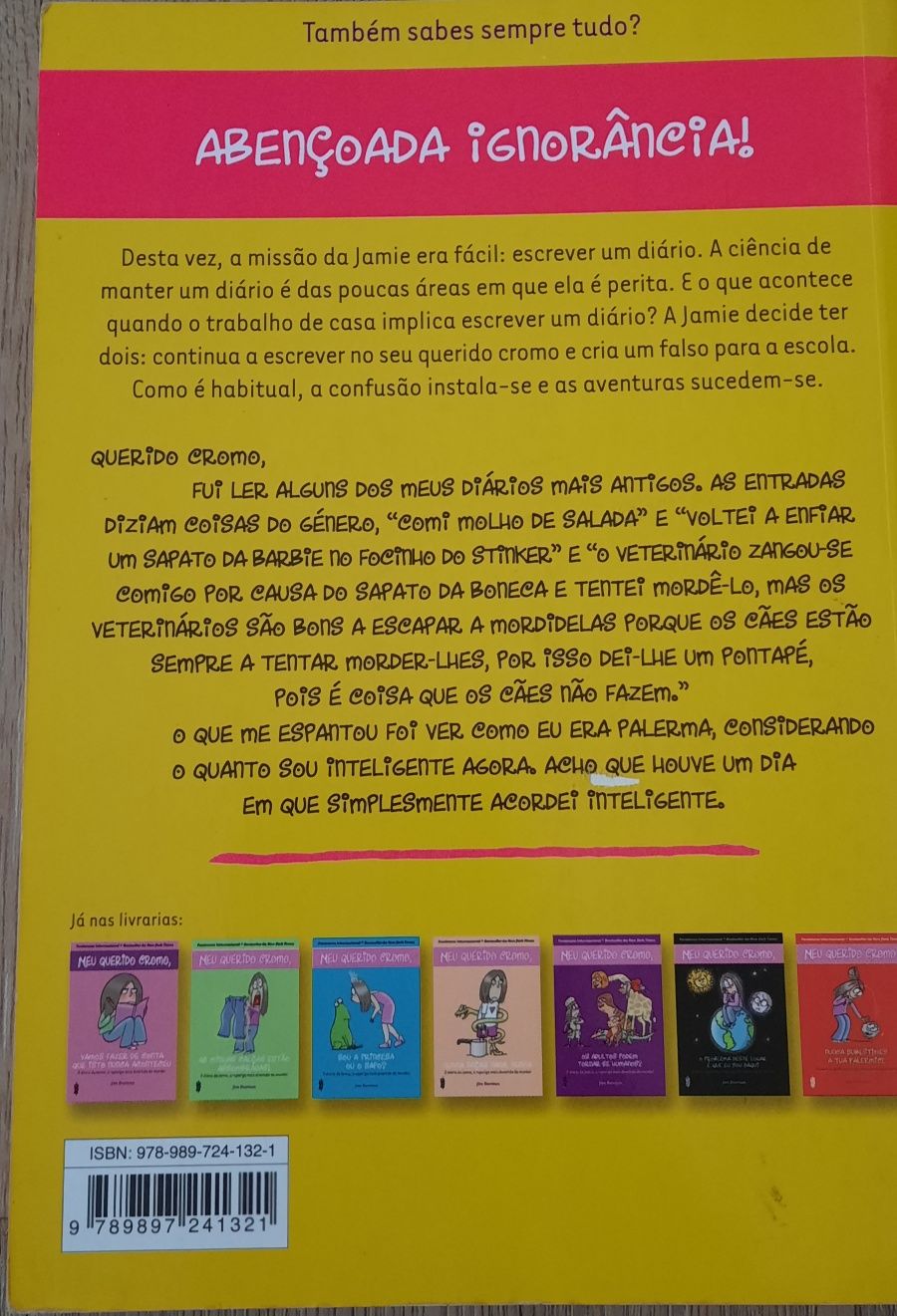 Livros da coleção Meu Querido Cromo