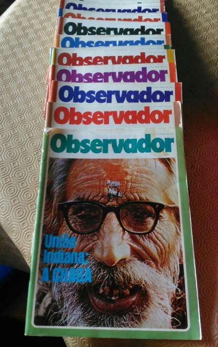 Revistas Observador antigas